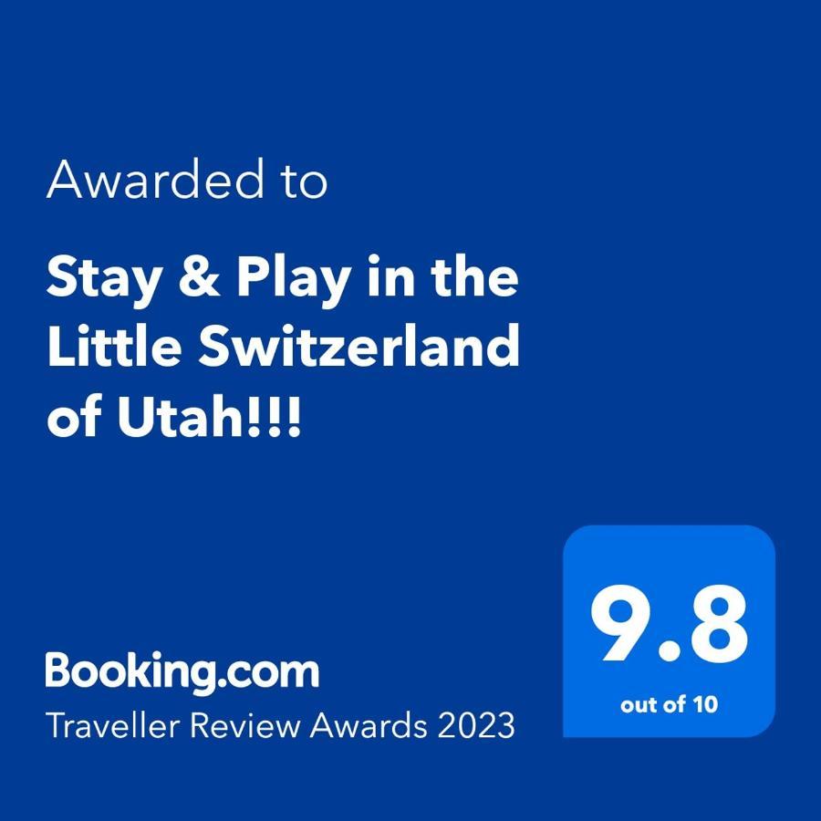 Stay & Play In The Little Switzerland Of Utah!!! เดรเปอร์ ภายนอก รูปภาพ